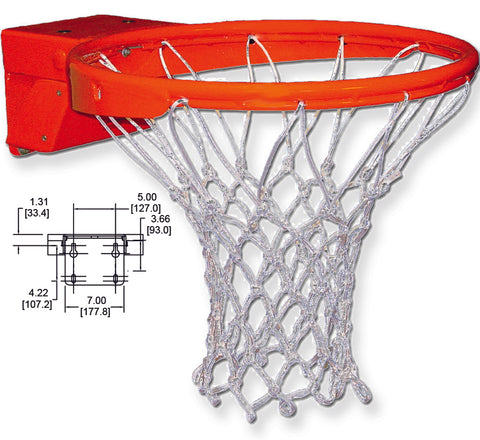 Basketball Rim Master 3500 Professional Breakaway Tube Tie style Net