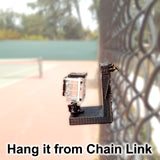 Tennis Cam Fence Mount for GoPro Camera & Cell phone