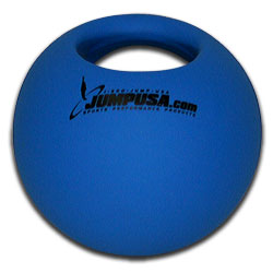 Med Bell Medicine Ball with Handle Single Grip 25 lb