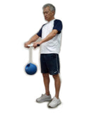 Med Bell Medicine Ball with Handle Single Grip 30 lb